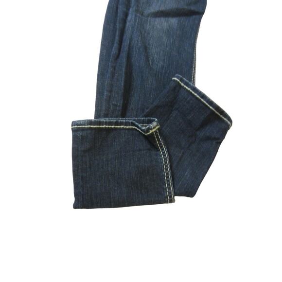 Y2K Bootcut Dark Wash Denim Jeans True Religion Size 27 Made in USA - Picture 6 of 6